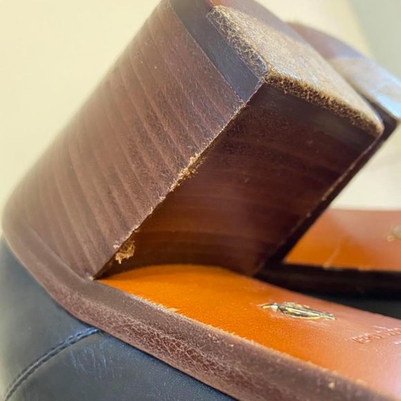 VERO CUGIO Leather/suede black boot. Size 7m - Picture 3 of 12